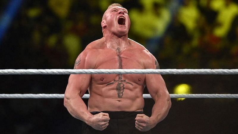 WWE के दिग्गज सुपरस्टार और पूर्व यूनिवर्सल चैंपियन ब्रॉक लैसनर